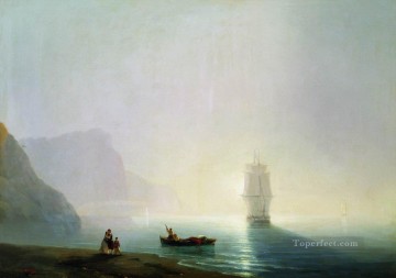 morning 1851 Romantic Ivan Aivazovsky Russian Oil Paintings